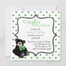 Search for green teddy bear invitations Baby