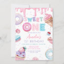 Search for sweet one doughnut birthday invitations Candy