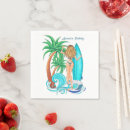 Search for surf napkins Birthday