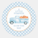Search for truck baby shower stickers Blue