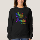 Search for christian womens hoodies Rainbow
