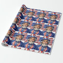 Search for uncle wrapping paper 4th of july