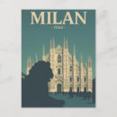 Search for milan postcards Italy travel