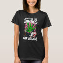 Search for vegan zombie tshirts Costume