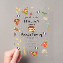 Search for italian food invitations Spaghetti