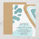 Search for light abstract invitations Beige