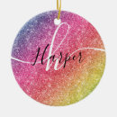 Search for rainbow christmas tree decorations sparkle