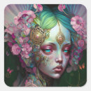 Search for fantasy woman stickers Elf