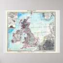 Search for british isles map posters England