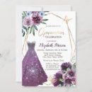 Search for girl quinceanera invitations Purple
