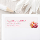 Search for red rose return address labels Minimalist