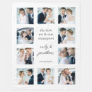 Search for anniversary photo blankets Black and white