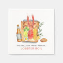 Search for lobster napkins Seafood