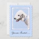 Search for bedlingtons cards invites Blue