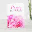 Search for peony birthday cards Elegant