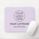 Search for text logo mousepads Black and white