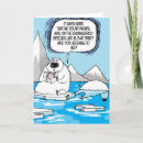 Search for funny polar bear christmas cards North pole