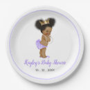 Search for african american baby shower plates Girl