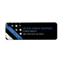 Search for law enforcement return address labels Policeman