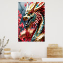 Search for blue fire posters Dragon