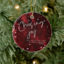 Search for strength christmas tree decorations Faith