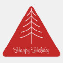 Search for red triangle stickers Elegant