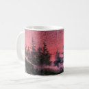 Search for red sunset mugs Watercolor