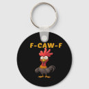 Search for unique funny key rings Rooster