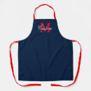 Search for red monogram aprons Bbq