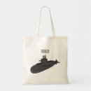 Search for submarine bags Underwater