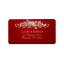 Search for scroll return address labels Red