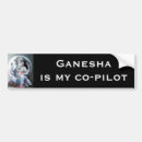 Search for hindu bumper stickers Ganesha
