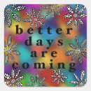 Search for colorful flowers stickers Positivity