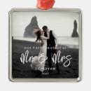 Search for husband and wife christmas tree decorations Just married