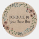 Search for homemade cookies stickers Rustic