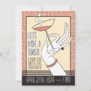 Search for retro 20s flapper invitations Roaring twenties