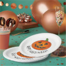 Search for jack o lantern plates Trick or treat