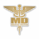 Search for md doctor stickers Caduceus