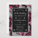 Search for red 60th birthday invitations Silver