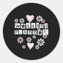 Search for planners round wedding stickers Bride
