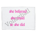 Search for motivational pillowcases For her