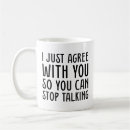 Search for agree mugs Funny