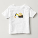 Search for builder kids tshirts Excavator