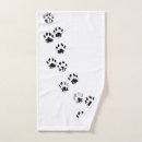Search for dog paw print bath towels Cat
