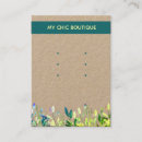 Search for multiple business cards Earring holder