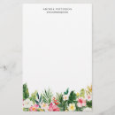 Search for tropical stationery paper Botanical