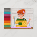 Search for handmade craft business cards Seamstress