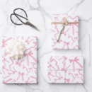 Search for pink ribbons wrapping paper Modern