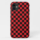 Search for red and black iphone cases Chequered