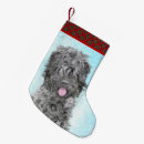 Search for russian christmas stockings Black russian terrier